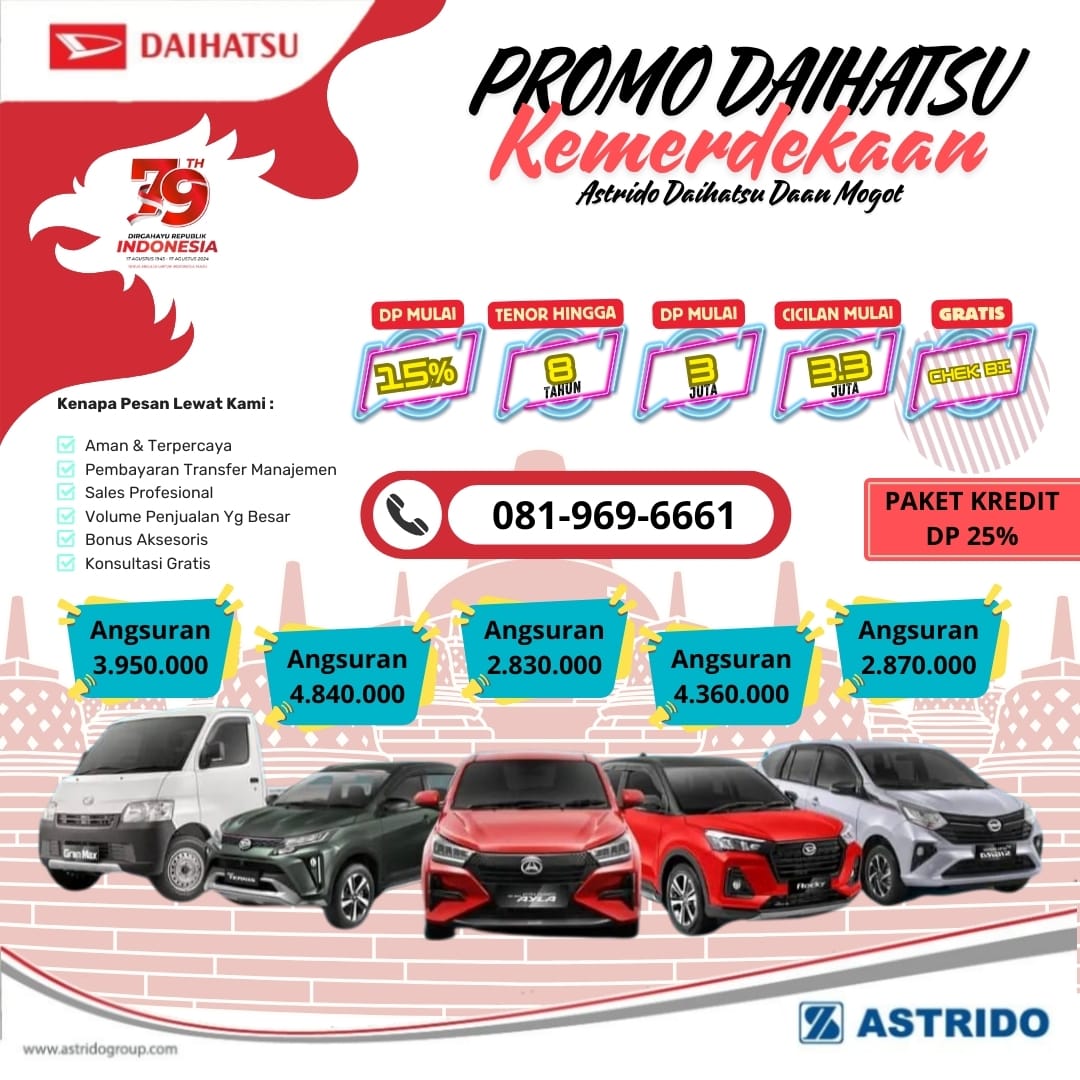 daihatsu jakarta agustus