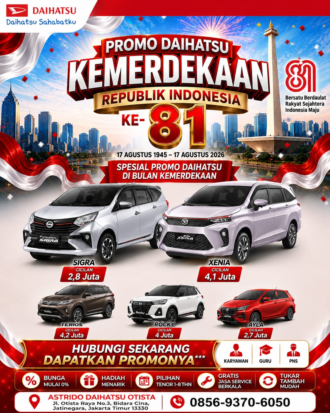 promo daihatsu agustus merdeka jakarta 2026