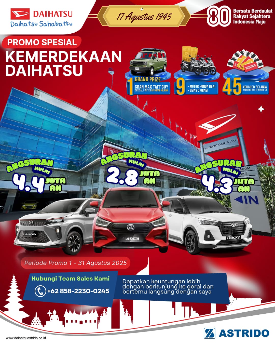 Promo Daihatsu Kemerdekaan Agustus 2025